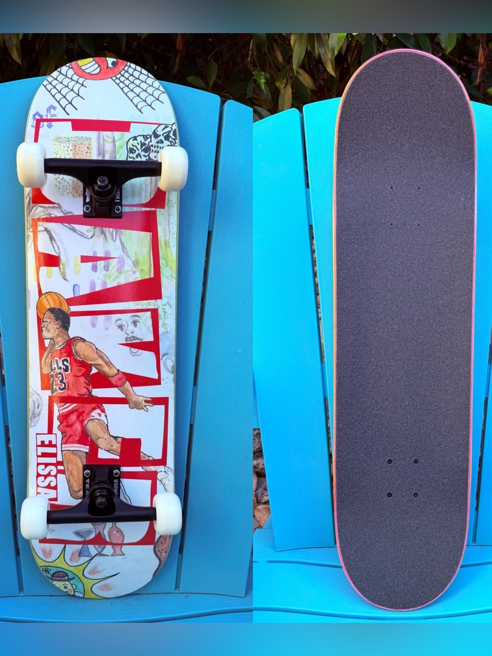 Baker Skateboards Elissa Steamer MVP Complete Skateboard 8.5” Thunder 149 Trucks